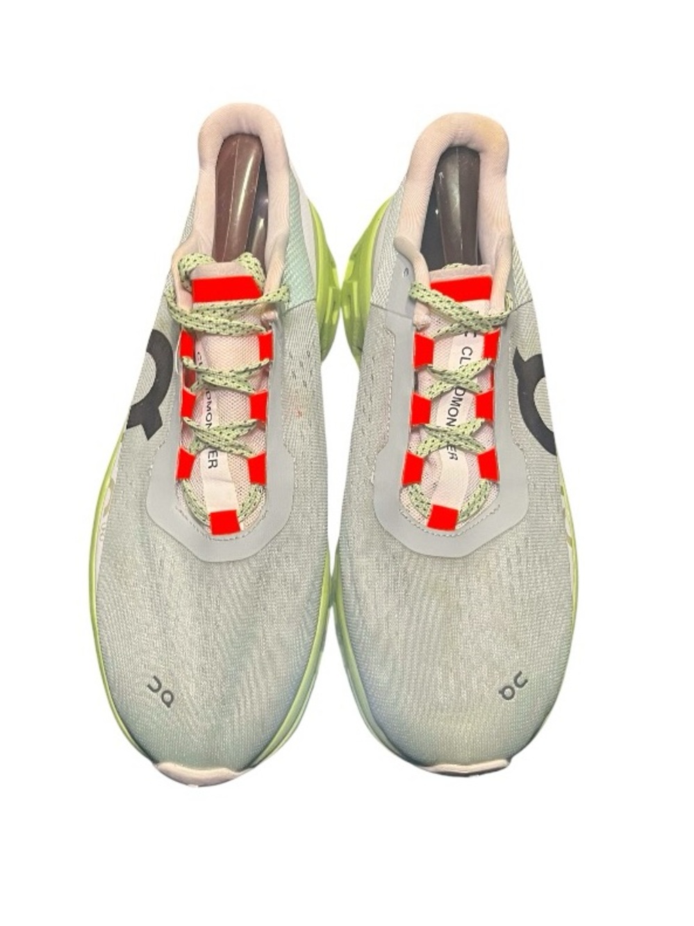 EUC On Cloudmonster Swiss Engineering Women's Size 8 Running Shoes Gray - Picture 6 of 10